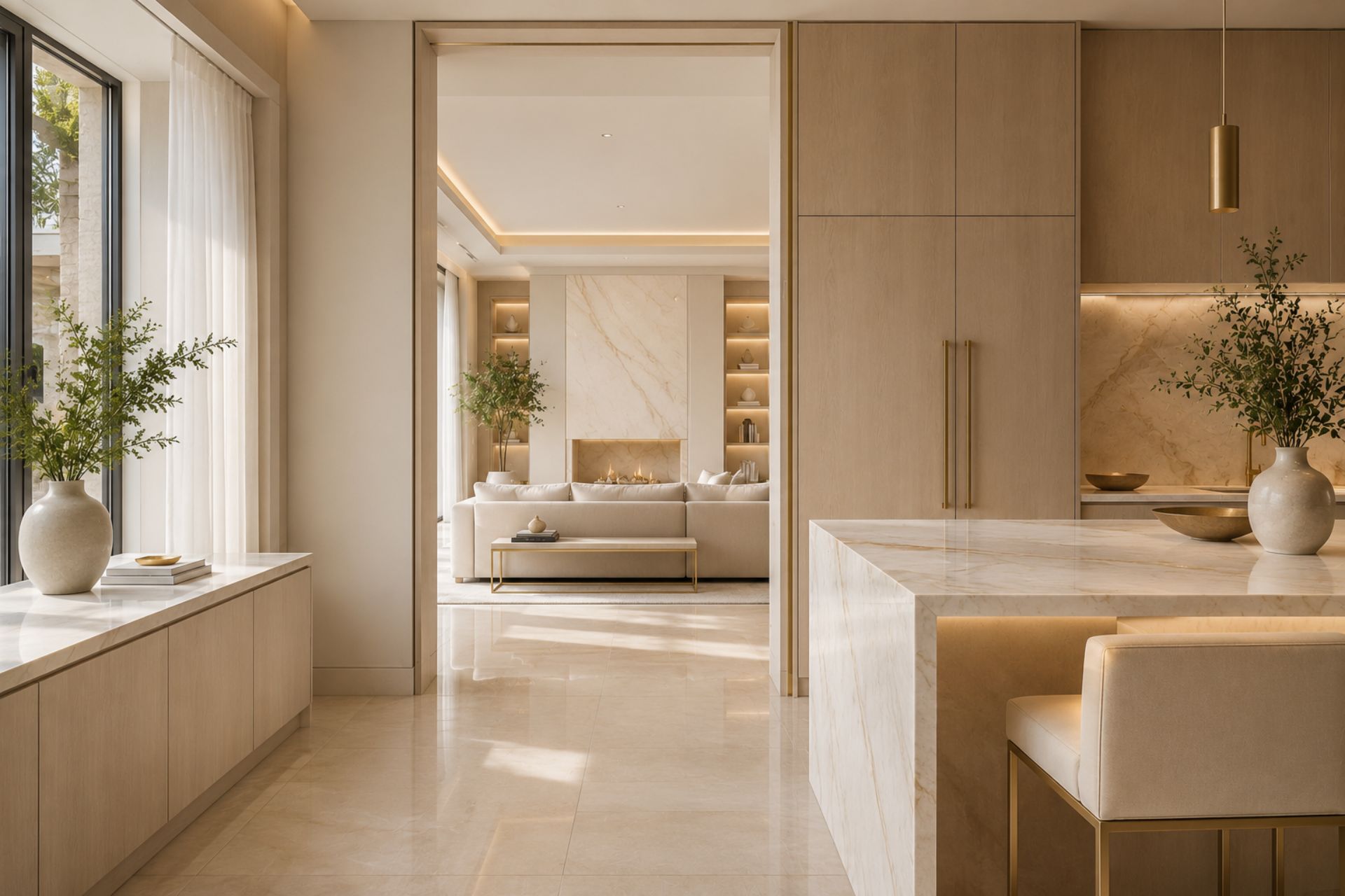 Marcenaria residencial de alto padrão Las Leñas — arquitetura contemporânea em madeira natural