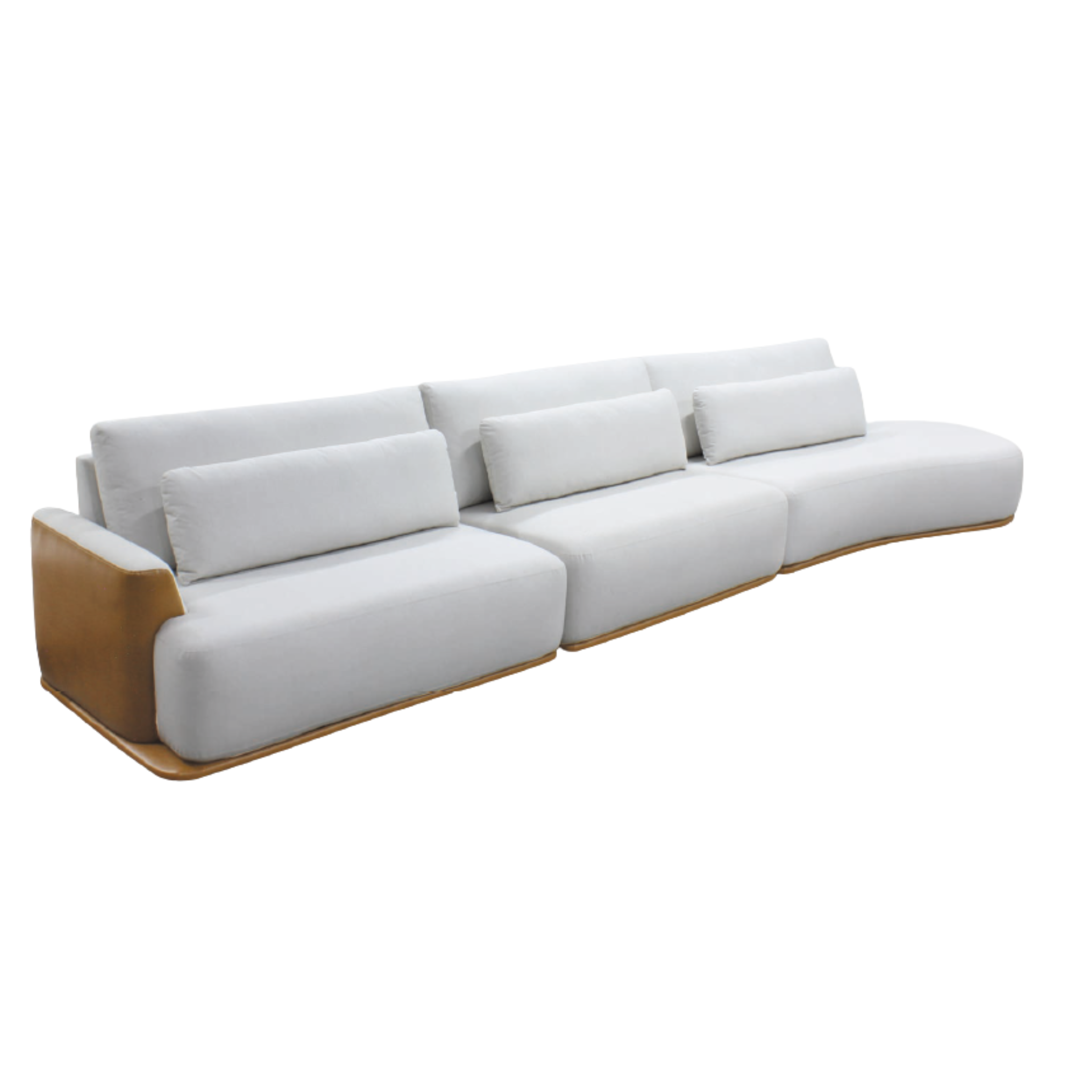 Sofá TOSCANA — Módulo 1 lugar com braço + Recamier